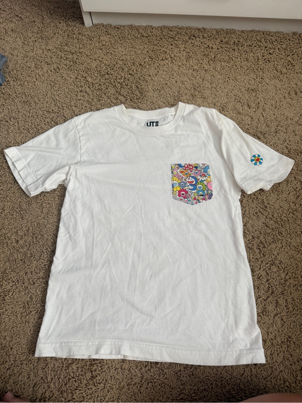Uniqlo x Takashi Murakami x Doraemon White Tee